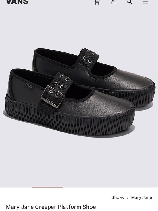 Vans Shoes - Vans Womens Mary Jane Platform Buckle Shoe - Black